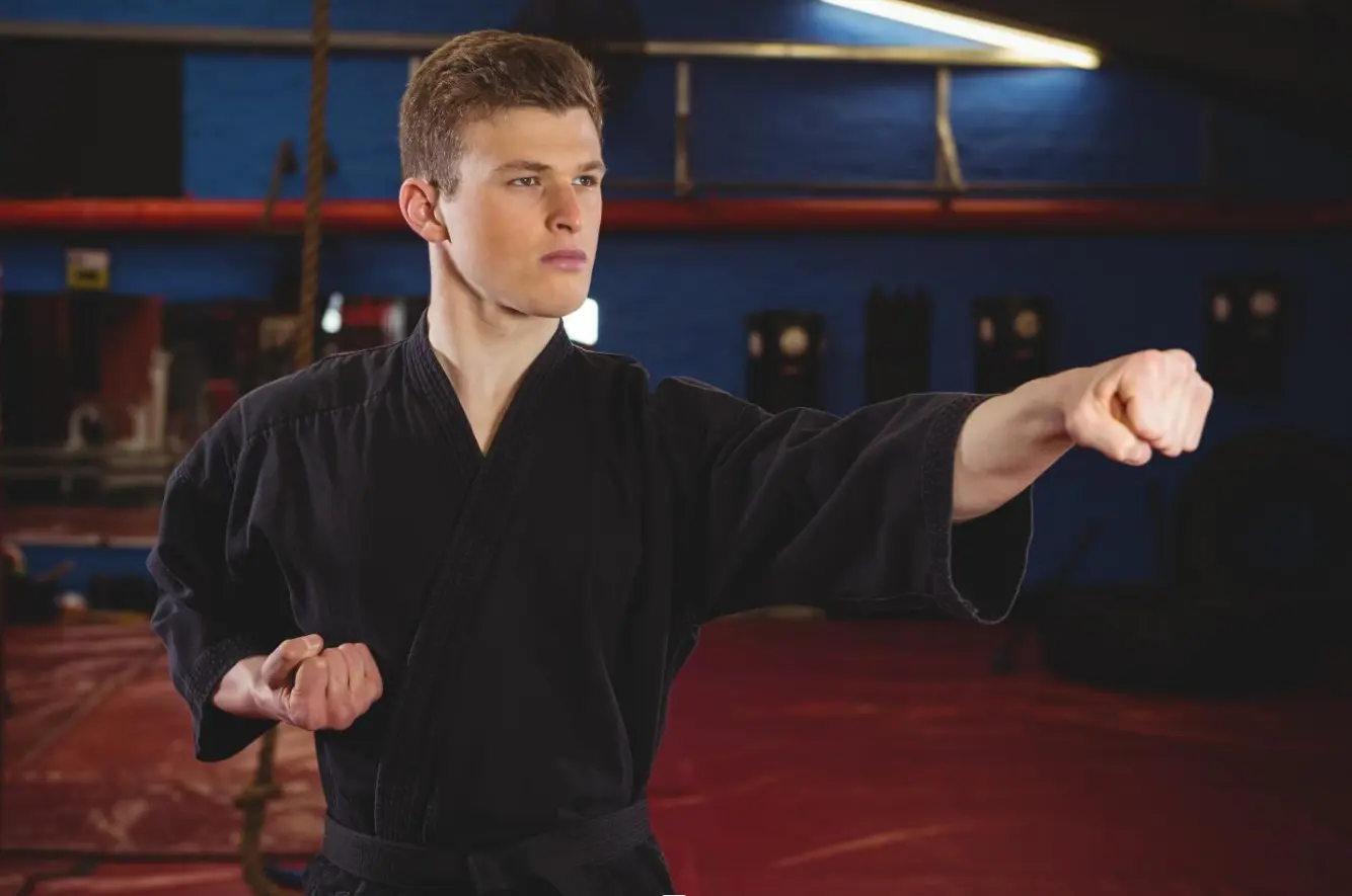 In our supportive environment, adults of all ages can train in karate, boxing, and kickboxing, focusing on basic movements, sparring, and advanced techniques to improve their ability, sharpen their focus, and reinforce the value of discipline and hard work.